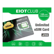 Carica l'immagine nel visualizzatore di Gallery, EIOTCLUB Adattatore eSIM Solo per Android: Trasforma il tuo Smartphone in un Dispositivo eSIM, Download Illimitati, 1.1G