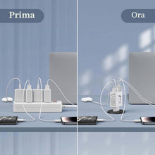 Carica l'immagine nel visualizzatore di Gallery, Caricatore USB C 40W, 4 Porte Presa USB Caricatore Multipla PD e QC 3.0 Carica Rapida Carica Spina Rapido Caricatore,USB