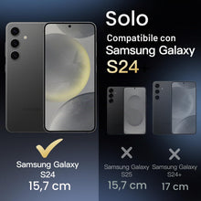 Carica l'immagine nel visualizzatore di Gallery, JETech Cover con Grip per Samsung Galaxy S24, Onyx Black