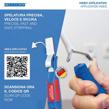 Carica l'immagine nel visualizzatore di Gallery, WEICON TOOLS Coltello per Cavi No. 4-28 H, Strumento di Spelatura per Cavi da 4 a 28 mm, con Lama a Uncino, Made in Germ