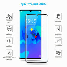 Carica l'immagine nel visualizzatore di Gallery, Tentoki Vetro Temperato per Huawei P30 PRO, [2 Pezzi] Copertura Completa Pellicola Protettiva Protezione Schermo, 9H Dur