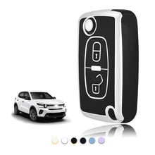 Carica l'immagine nel visualizzatore di Gallery, Cover Chiave Auto per Peugeot 207 308 3008 Citroen C3 C4 Picasso