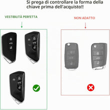Carica l'immagine nel visualizzatore di Gallery, Ruiya Compatibile con VW T-Roc 2026 2027 2028 Cover Chiavi auto, 2026 T Roc Chiave in TPU Portachiavi Cover per Chiavi R
