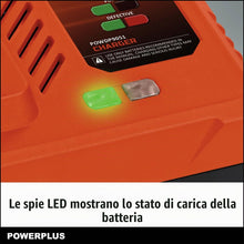 Carica l'immagine nel visualizzatore di Gallery, Powerplus POWDP9051 – 4.0A – per batterie e batterie da 20 V &amp; 2 x 20 V – Piattaforma batteria – Ideale per avvitatore a