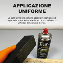 Carica l'immagine nel visualizzatore di Gallery, ENJOY TECH - Colla Extraforte Spray 400ML | Per Tessuti, Plastica, Legno, Auto e Metalli | Applicazione Permanente | Res