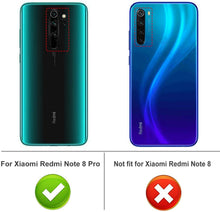 Carica l'immagine nel visualizzatore di Gallery, Captor Cover Trasparente per Xiaomi Redmi Note 8 Pro, Custodia TPU in Silicone Flessibile Morbida e Sottile, Protezione 