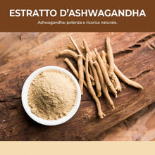 Carica l'immagine nel visualizzatore di Gallery, Bandini® Ashwagandha KSM-66® 100% Vegan, Withania Somnifera, KSM Pura