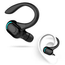 Carica l'immagine nel visualizzatore di Gallery, Auricolare Bluetooth mono senza fili V5.2, design 360° sopra l'orecchio, microfono integrato, batteria 70 mAh, 20 ore di