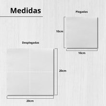 Carica l'immagine nel visualizzatore di Gallery, 600 Tovaglioli Bianchi di Carta - Piccoli e Singoli - Texture Micropunto - Più Spessi e Assorbenti - Ideale per Catering