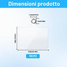 Carica l'immagine nel visualizzatore di Gallery, 50 Pezzi Toppa per Cordino Cellulare, Cuscinetti Universali