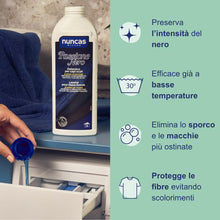 Carica l'immagine nel visualizzatore di Gallery, Nuncas Passione Nero - Detersivo Capi Scuri - 750 ml