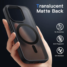 Carica l'immagine nel visualizzatore di Gallery, JETech Cover Magnetica Opaca per iPhone 14 Pro, Nero