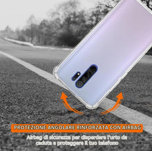 Carica l'immagine nel visualizzatore di Gallery, Cover Trasparente per Xiaomi Redmi 9, Custodia Resistente in TPU, Anti Urto con Angoli Rinforzati, Protezione Bordi e An
