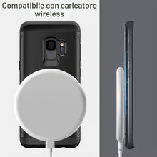 Carica l'immagine nel visualizzatore di Gallery, JETech Cover Impieghi Gravosi per Samsung Galaxy S9, Nero