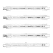 Carica l'immagine nel visualizzatore di Gallery, Lampadina Alogena 118mm 300W, R7s Lampada Alogena Lineare 5900LM