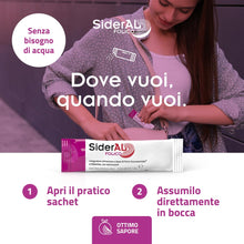 Carica l'immagine nel visualizzatore di Gallery, SiderAL Folico, Integratore alimentare con Ferro Sucrosomiale®, Quatrefolic®, Vitamine D3 e B12 Sucrosomiali®, Donne in 