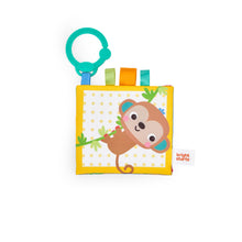 Carica l'immagine nel visualizzatore di Gallery, Bright Starts Libro di Stoffa Safari Buddies – Libro Sensoriale per Neonati con Animali, Unisex, da 0 Mesi