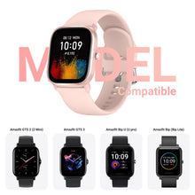 Carica l'immagine nel visualizzatore di Gallery, Higgs Silicone Cinturino Compatibile con Amazfit Bip 3/3pro/Bip U pro/Bip S/Bip S Lite/Bip Lite, 20mm Sportivo Cinturini