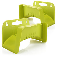 Carica l'immagine nel visualizzatore di Gallery, com-four® 2X Portagomma - portagomma per Giardino, Cantina e tettoia - Supporto a Parete per Tubo da Giardino (2 Pezzi -