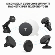 Carica l'immagine nel visualizzatore di Gallery, YOSH Piastre Metalliche Adesive per Supporto Telefono Auto Magnetico