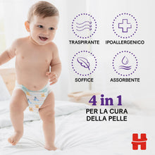 Carica l'immagine nel visualizzatore di Gallery, Huggies Extra Care, 60 Pannolini Mutandine, Taglia 6 (15-25 Kg)