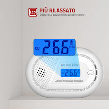Carica l'immagine nel visualizzatore di Gallery, RUNIDUR Rilevatore di Monossido di Carbonio Certificato EN 50291, 1 Pezzi