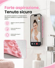 Carica l'immagine nel visualizzatore di Gallery, 5 Pezzi Ventosa in Silicone per Telefono - Supporto Ultra Aderente Antiscivolo per Selfie Video, Universale Senza Residu