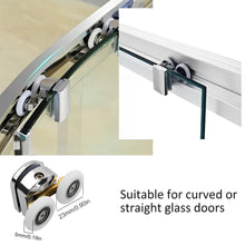 Carica l'immagine nel visualizzatore di Gallery, WeddHuis 4 Pezzi Rotelle Box Doccia Doppie 23 Mm, Resistenti E Silenziose, Per Porte In Vetro 3-6 Mm