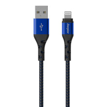 Carica l'immagine nel visualizzatore di Gallery, Energizer Cavo Lightning USB-A 1,2 m, Connettori Metallo, Certificato MFi