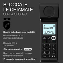 Carica l'immagine nel visualizzatore di Gallery, ALCATEL ePure Handset - Portatile Aggiuntivo Per Telefono Fisso cordless DECT ePure Premium ed ePure Iconic - Design Sen
