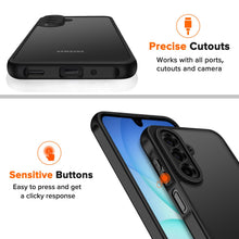 Carica l'immagine nel visualizzatore di Gallery, iVoler Cover Opaca per Samsung Galaxy A18 / A17 4G / 5G con 2 Pezzi Vetro Temperato, [Antiurto di Grado Militare] Custod