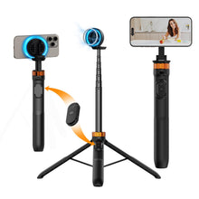 Carica l'immagine nel visualizzatore di Gallery, K&amp;F CONCEPT Treppiede Bastone Selfie Magnetico 162Cm Per Cellulare