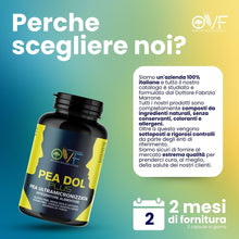 Carica l'immagine nel visualizzatore di Gallery, OVF PEA Integratore Plus 600mg con Boswellia e Quercetina in Sinergia, 120 cps, Pea Ultra-Micronizzata, Supporto per Dis