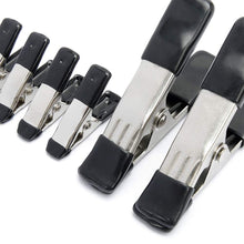 Carica l'immagine nel visualizzatore di Gallery, Amazon Basics 20 unità morsetti a molla in acciaio: 15 unità da 1,91 cm, 5 unità da 2,54 cm, Nero/Argento