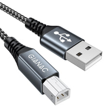 Carica l'immagine nel visualizzatore di Gallery, Cavo Stampante [2M] Cavo USB 2.0 Tipo A Maschio a Tipo B Maschio Cavetto