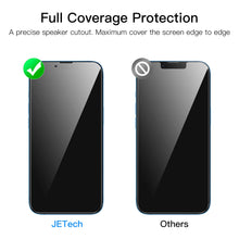 Carica l'immagine nel visualizzatore di Gallery, JETech Pellicola Protettiva Privacy per iPhone 13/13 Pro/17e, 2 Pezzi