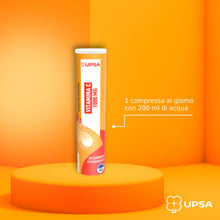Carica l'immagine nel visualizzatore di Gallery, UPSA Vitamina C 1000 mg, alto dosaggio, 20 Compresse Effervescenti