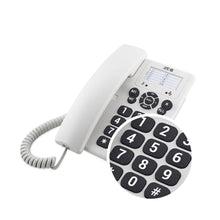 Carica l'immagine nel visualizzatore di Gallery, SPC ORIGINAL - Telefono fisso tavolo/parete, tasti grandi, Bianco