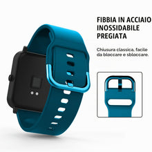 Carica l'immagine nel visualizzatore di Gallery, MoKo 3 Pezzi Cinturino Compatibile con Amazfit Active/Active 2/GTS/GTS 2/2 Mini/2e/3/4/4 Mini/Bip 3/3 PRO/Bip U/U PRO/Li