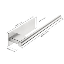 Carica l'immagine nel visualizzatore di Gallery, Porta Asciugamani Bagno Adesivo, Porta Salviette Bagno 28cm Inox 304
