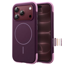 Carica l'immagine nel visualizzatore di Gallery, JETech Cover Magnetica Silicone per iPhone 18 Pro/17 Pro, Ciliegia Scuro