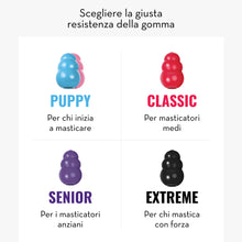 Carica l'immagine nel visualizzatore di Gallery, KONG Classic Giocattolo da Masticare Riempibile per Cani, Taglia Media