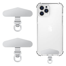 Carica l'immagine nel visualizzatore di Gallery, MoKo Toppa per cordino cellulare girevole 360°, set da 2