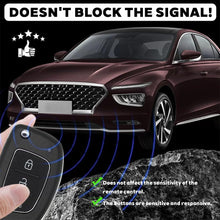 Carica l'immagine nel visualizzatore di Gallery, 3 Tasti Guscio Chiave Auto Compatibile con Hyundai i40 i30 i20 i10 ix20 ix35 Tucson Santa Fe Elantra Telecomando Custodi