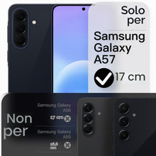 Carica l'immagine nel visualizzatore di Gallery, JETech Cover Slim per Samsung Galaxy A57, Nero