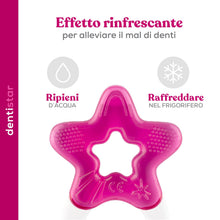 Carica l'immagine nel visualizzatore di Gallery, Dentistar Set di 2 massaggiagengive rinfrescanti per bambini dai 3 mesi in su-Ausilio rinfrescante per la dentizione e g