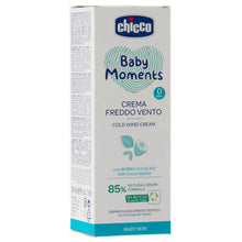 Carica l'immagine nel visualizzatore di Gallery, Artsana Chicco Baby Moments Crema Freddo Vento con Burro di Cacao e Vitamina E, con Formula Naturale, 0+ Mesi, 50 ml