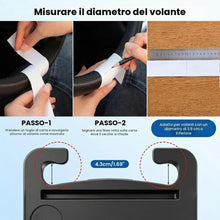 Carica l'immagine nel visualizzatore di Gallery, Supporto Volante Auto, Tavolo da Volante Multifunzione Portatile, Scrivania Volante Auto Desktop per Maggior Parte dei V