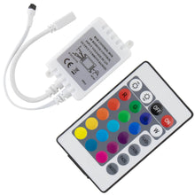 Carica l'immagine nel visualizzatore di Gallery, IR RGB Stripe Controller 24 Key, bianco