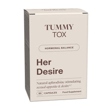 Carica l'immagine nel visualizzatore di Gallery, Tummy Tox Her Desire - Integratore Libido Femminile Naturale, 60 Capsule
